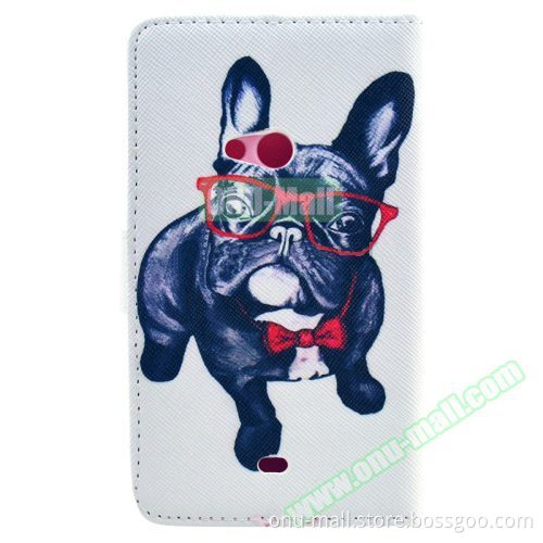 PU Leather Leather Case Wallet Cover for Nokia Lumia 625 Cover Case